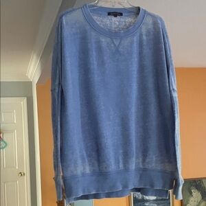 Sovereign Code Washed Blue Crewneck Sweatshirt